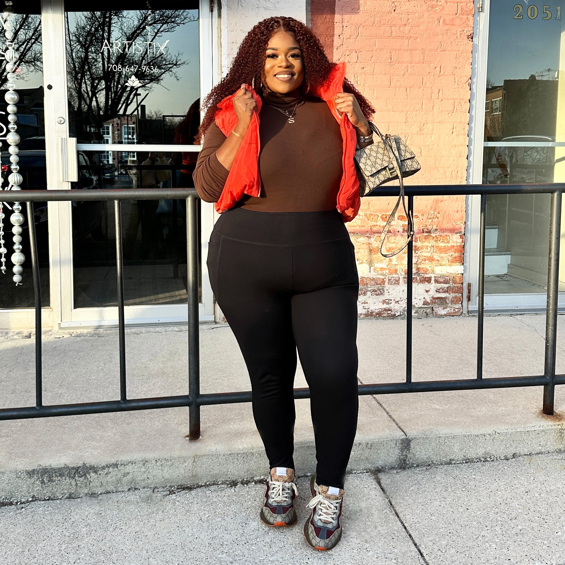 Long Squat Proof Leggings - Black (V2)